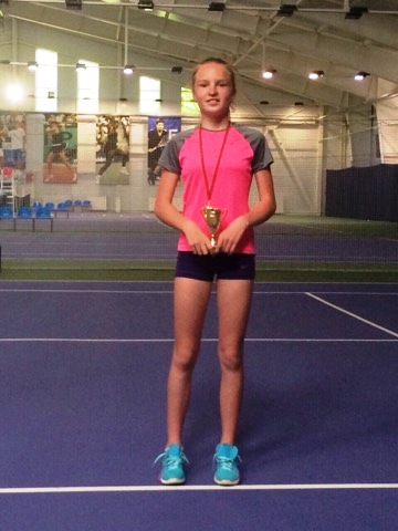 Tennis Europe 14&U. Ādaži Open. Арутюнян, Шабанова и Саулевич в Латвии