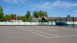 2 открытых корта. Асфальт