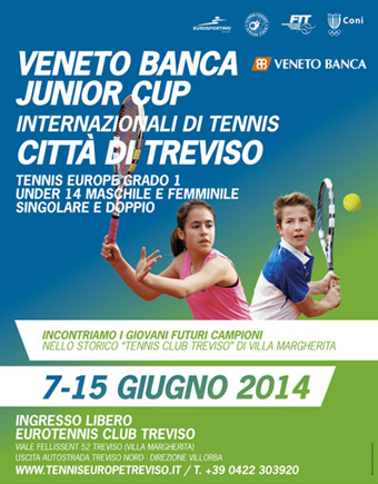 Tennis Europe 14U. Torneo under 14 Treviso