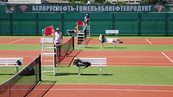 5 открытых кортов. Грунт, искусственная трава