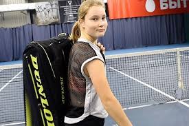 ITF World Junior Tour. President Cup. Азарко в парном полуфинале