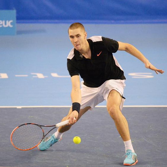 Егор Герасимов на победном Челленджере в Сен-Брие.