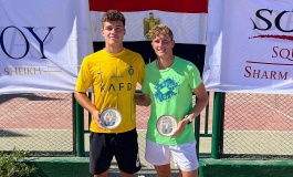 ITF World Tour. Sharm ElSheikh Men's Future. Арутюнян — победитель среди дуэтов
