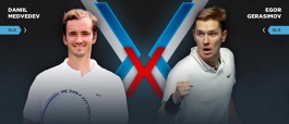 ATP Tour. St. Petersburg Open. Герасимов уступил Медведеву