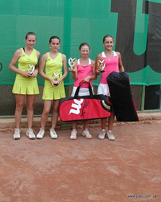 Tennis Europe 16U. Wilson Cup. Ангелина и Юлия.