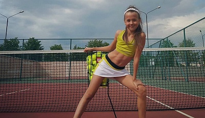 Tennis Europe 14&U. Herodotou Academy. Сыграла только три сета
