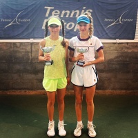 Tennis Europe14&U. 27 Azores Tournament. Первый парный титул