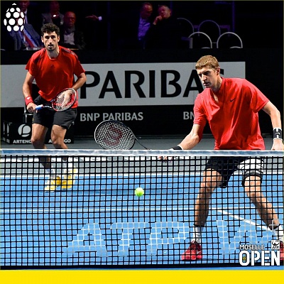 ATP Tour. Open de Moselle. Мирный вышел в полуфинал.