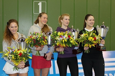 Зимний Чемпионат Москвы по теннису. «Winter Moscow Open» - 2012. Морозова и Бетов.