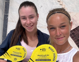 ITF World Tour. Magic Hotel Tours. Ласкевич взяла второй парный титул