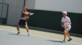 ITF World Tour. Telavi Open. Четвертьфинал прошли без напряга