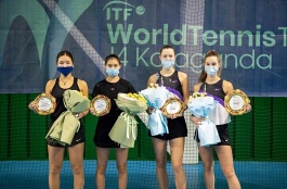 ITF World Junior Tour. Karaganda Open. Второй титул подряд