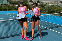 ITF World Junior Tour. Issyk-Kul Summer. В одиночный финал не пробились, в паре стали вторыми