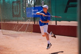 Donetsk City Cup. ITF Juniors. Волевая победа Александра Леоненко в паре