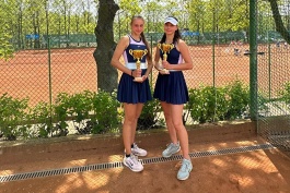 Tennis Europe14&U. Most Open. Стала второй среди дуэтов