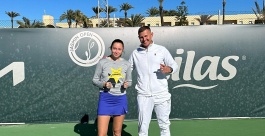 ITF World Tour. Magic Tours. Первое взрослое чемпионство Хомутянской