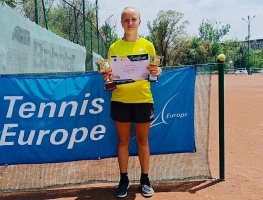 Tennis Europe 14&U. Khachik Sargsyan Memorial Cup. Непорент — абсолютная чемпионка