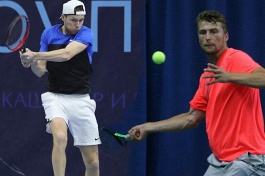 ITF Men's Circuit. Winter Moscow Open 2018. Бетов и Лютаревич завоевали парный трофей!
