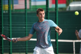   ITF Men`s Circuit. The Claremont Club USTA Pro Classic. Дубинский — победитель квалификации