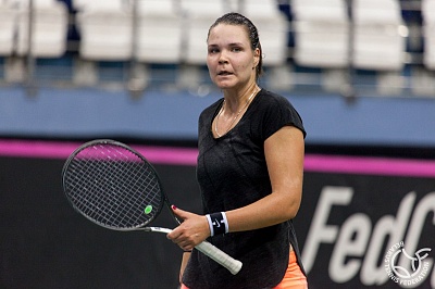 WTA Tour. Volvo Car Open. Морозова сыграла в «одиночке» после перерыва