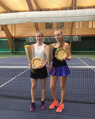 Women's ITF World Tennis Tour. Shymkent ITF International Tournament. Ерш — финалистка турнира в паре