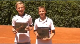 Tennis Europe 14&U. Chernitskaya Memorial 2019. Триумф Банькова в парном разряде.