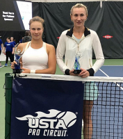 Women's ITF World Tennis Tour. Dow Tennis Classic. Титул у Говорцовой!