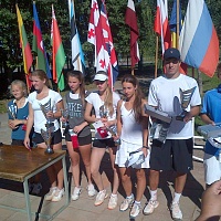 Анна Кривотулова и Злата Фалей (2013)