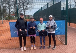 Tennis Europe16&U. Airok Viljandi Open. Одолела напарницу