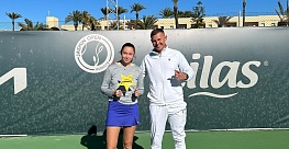 ITF World Tour. Magic Tours. Первое взрослое чемпионство Хомутянской