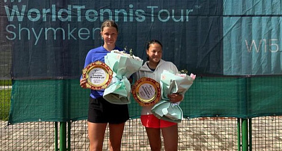 ITF World Tour. Shymkent International Combi. Первый взрослый финал