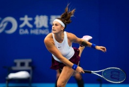 WTA Tour. Hengqin Life WTA Elite Trophy Zhuhai. Соболенко в группе роз