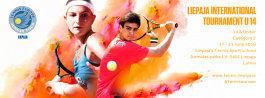 Tennis Europe 14&U. Liepaja International Tournament. Квалификация завершена.