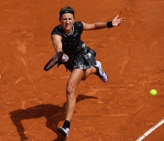 Grand Slam. Roland Garros 2019. Уверенный старт Азаренко в паре.