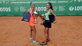 ITF World Tour. Futures Lotos Solano Bydgoszcz Cup. Шиманович — победительница парного разряда
