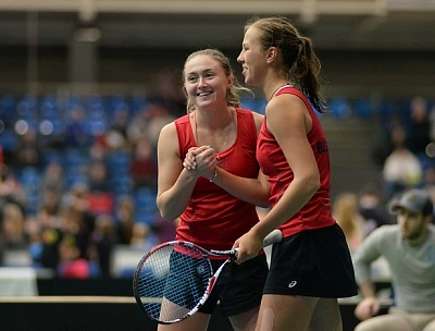 WTA Tour. 6ème Sens Métropole de Lyon. Трио во Франции