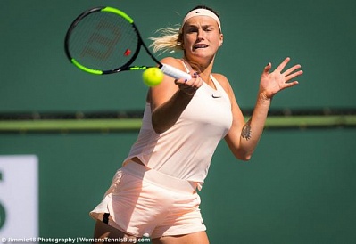 WTA Premier Mandatory. BNP Paribas Open 2018. Соболенко уверенно разобралась с Кузнецовой