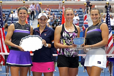 Grand Slam. US Open. Повторения прошлогоднего финала в женской паре не будет