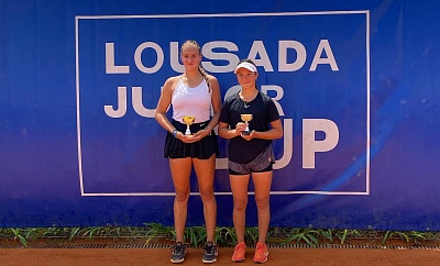 ITF World Junior Tour. Lousada Cup. Лучше получилось в парном