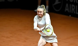 WTA Tour. Internazionali BNL d'Italia. Упустила три сетбола