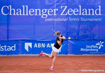 ITF Women's Circuit. Driekleur Challenger Zeeland. Поражение Пироженко