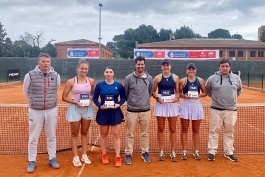 ITF World Tour. Ponent Mar Open. Шестой парный финал в году