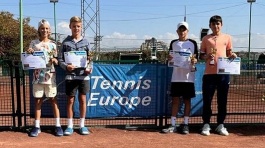 Tennis Europe 14&U. Fallen Heroes Memorial Cup. Корень победил в парной сетке