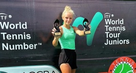 ITF World Junior Tour. Ghana Open. Стала дважды финалисткой