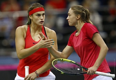 Fed Cup by BNP Paribas 2018. Беларусь - Словакия. Ничейный первый день.