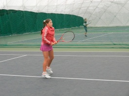 Tennis Europe 12&U. Vilnius tennis academy decennial cup 2018. Гапанькова и Крук