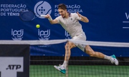 ATP Challenger Tour. Oeiras Indoor. Выбил сеянного
