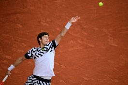 Grand Slam. Roland Garros. Герасимов сыграл на центральном корте