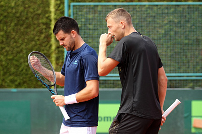 ATP Challenger Tour. Tennis Open Karlsruhe. Уступили в испанском дерби