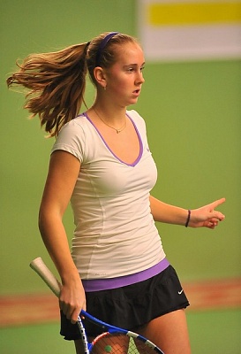 ITF Junior Circuit. Donetsk City Cup. Дубовец чемпионка в парном разряде.